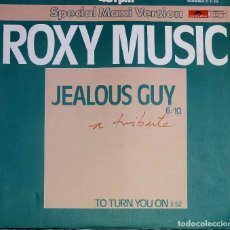 Discos de vinilo: ROXY MUSIC (BRYAN FERRY), JEALUS GUY. SPECIAL MAXI VERSION. MAXI SINGLE ESPAÑA. Lote 91572860