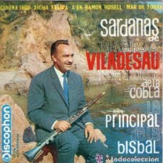 Discos de vinilo: RICARDO VILADESAU - SARDANAS - EP DISCOPHON 1963. Lote 103435542