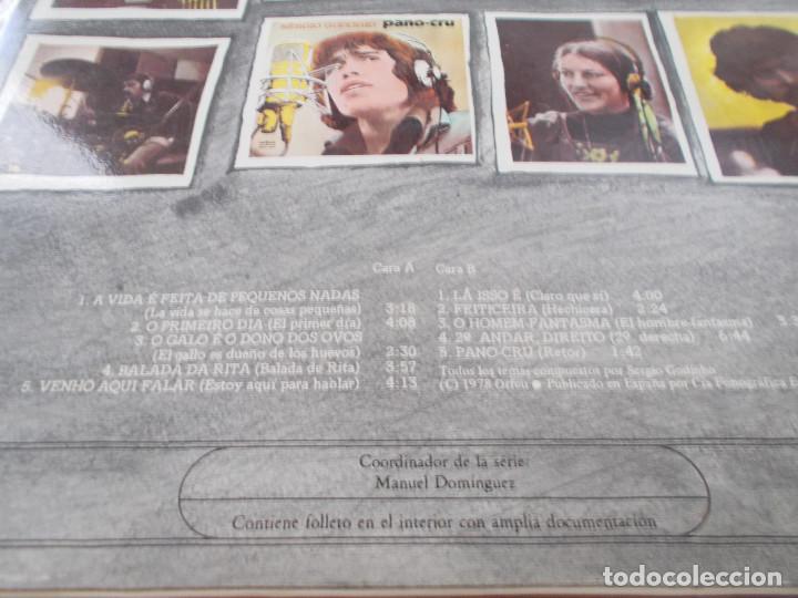 Discos de vinilo: SERGIO GODINHO, PANO CRU. - Foto 2