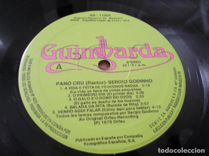 Discos de vinilo: SERGIO GODINHO, PANO CRU. - Foto 3