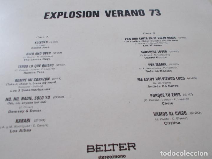 Discos de vinilo: EXPLOSION VERANO 73 - Foto 2