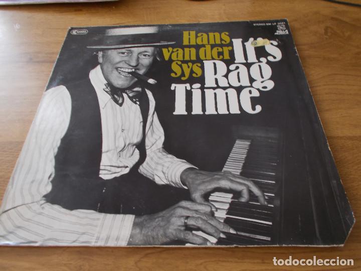 Discos de vinilo: HANS VAN DER SYS. IT&acute;S RAG TIME. - Foto 1
