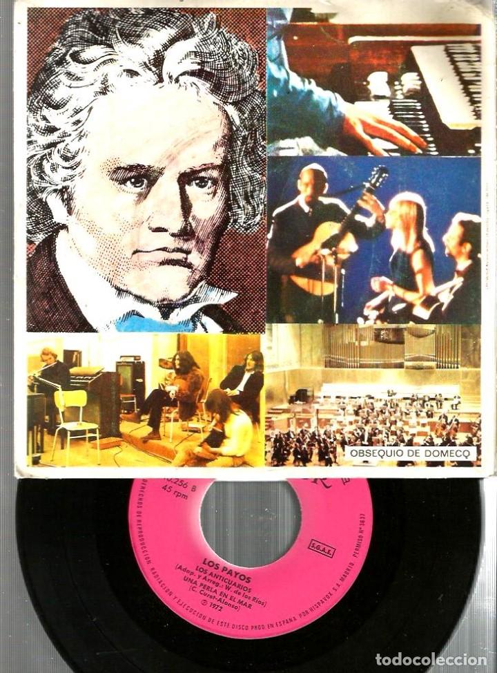 Discos de vinilo: EP OBSEQUIO DE DOMECQ . LOS PAYOS ; LOS ANTICUARIOS + 3 - Foto 1