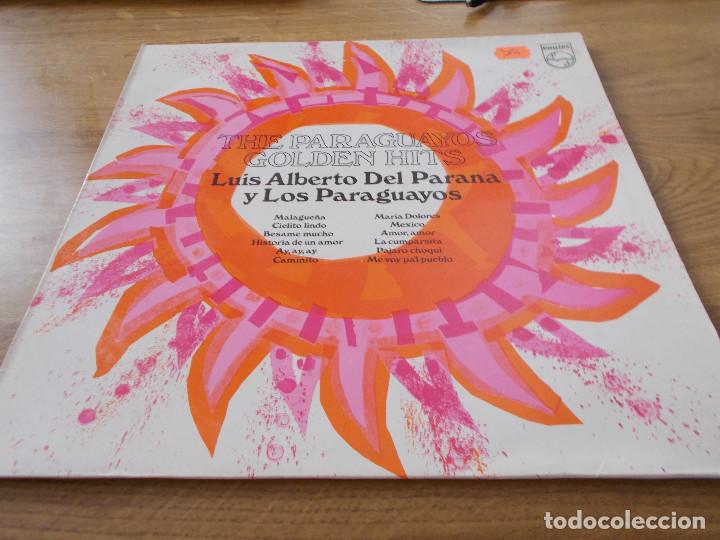 Disques de vinyle: THE PARAGUAYOS GOLDEN HITS. LUIS ALBERTO DEL PARAN&Aacute; Y LOS PARAGUAYOS.