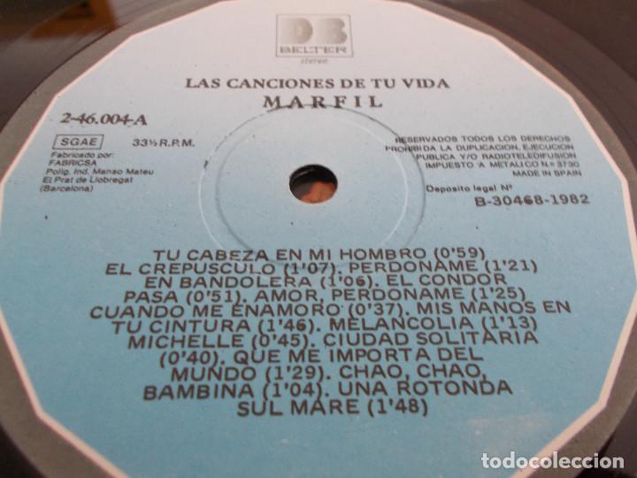 Discos de vinilo: LAS CANCIONES DE TU VIDA, MARFIL - Foto 4