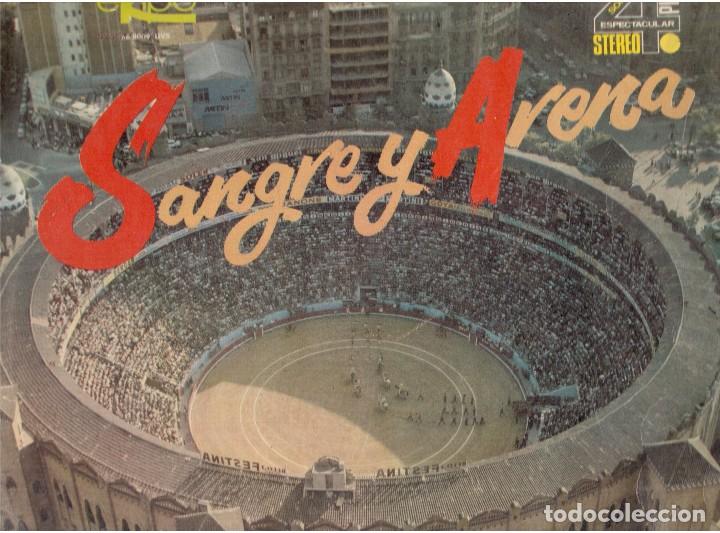 Discos de vinilo: VINILO PASODOBLE SANGRE Y ARENA - Foto 1