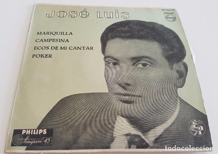 Discos de vinilo: VINILO MAXI SINGLE 7 JOSE LUIS , PHILIPS , EP - Foto 1