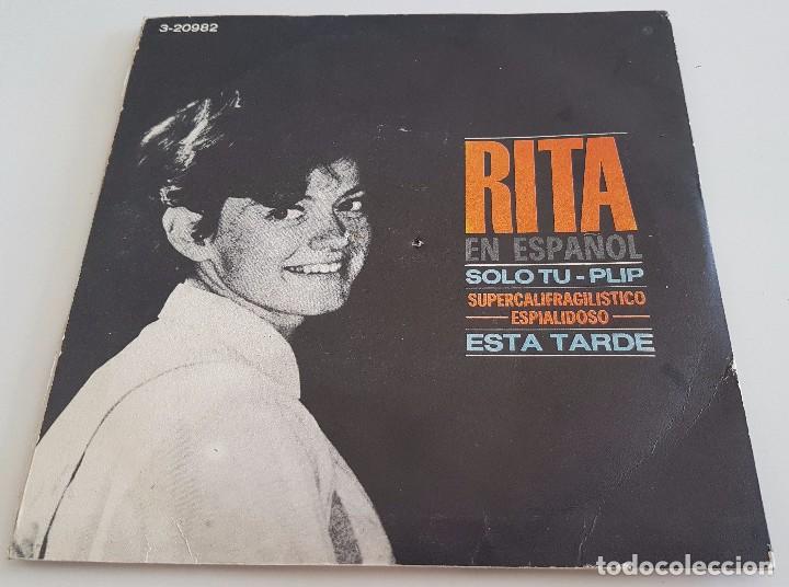 Discos de vinilo: VINILO MAXI SINGLE 7 RITA EN ESPA&Ntilde;OL , RCA VICTOR - Foto 2