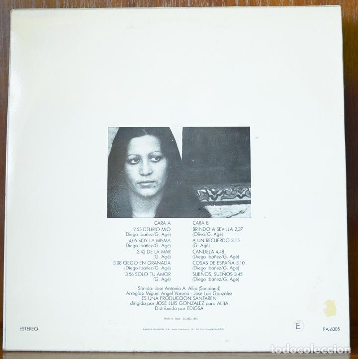 Discos de vinilo: Isabel de Triana-Soy la misma (Alba,1979) - Foto 2