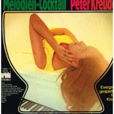 Discos de vinilo: PETER KREUDER - MELODIEN COCKTAIL - DOBLE LP - PORTADA DOBLE - ED. ALEMANIA. Lote 91757165