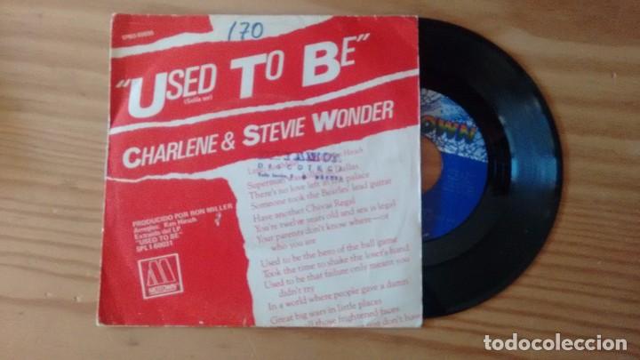 Discos de vinilo: SINGLE (VINILO) DE CHARLENE & STEVIE WONDER - Foto 1
