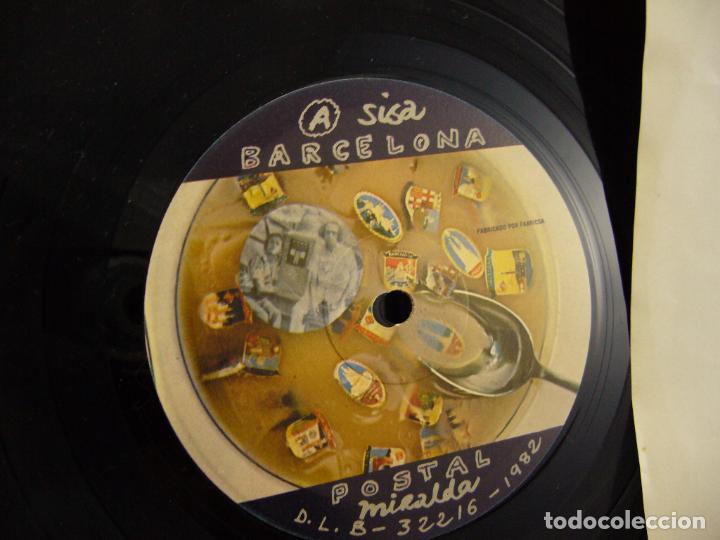Discos de vinilo: Sisa / Miralda - Barcelona Postal (1982) - Foto 6