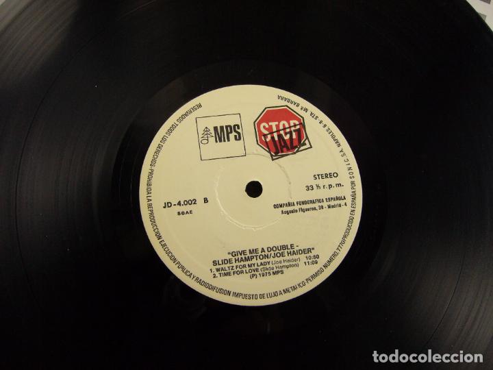 Discos de vinilo: SLIDE HAMPTON GIVE ME A DOUBLE - Foto 9