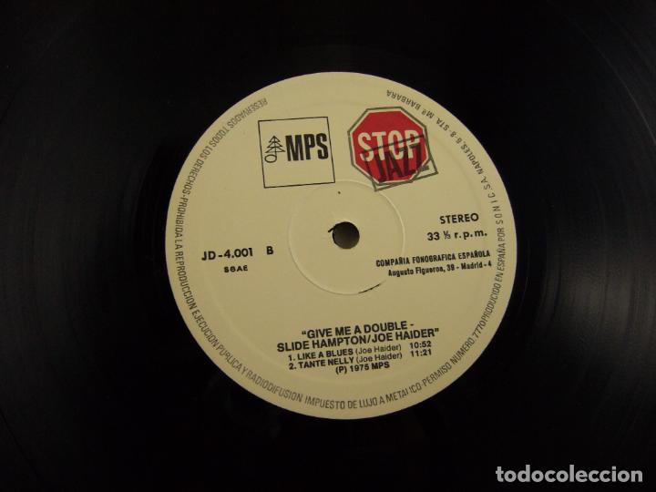 Discos de vinilo: SLIDE HAMPTON GIVE ME A DOUBLE - Foto 11
