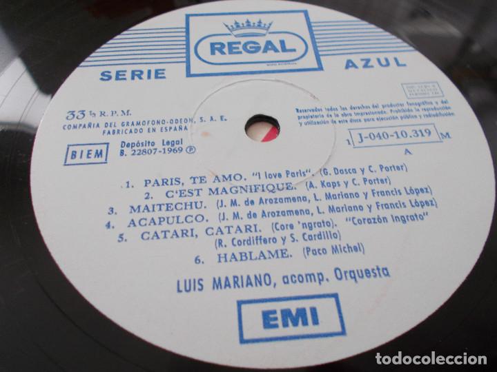 Discos de vinilo: LUIS MARIANO. - Foto 3