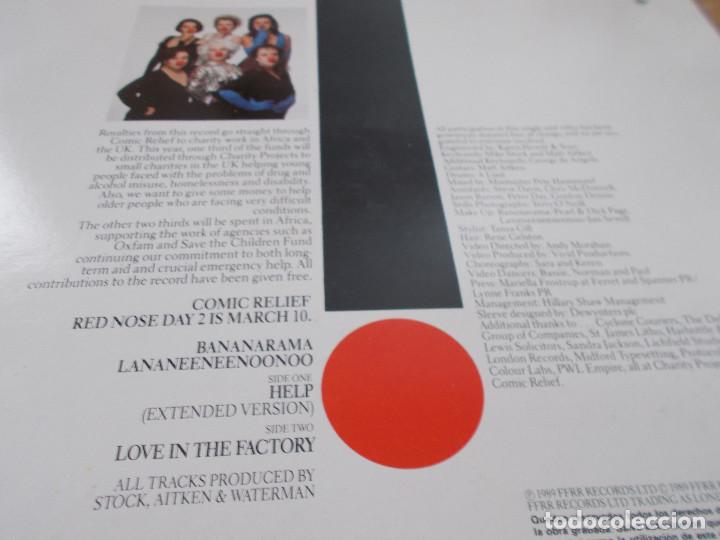 Discos de vinilo: BANANARAMA LANANEENNEENOONOO. HELP - Foto 2