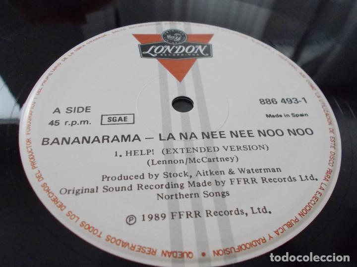 Discos de vinilo: BANANARAMA LANANEENNEENOONOO. HELP - Foto 3