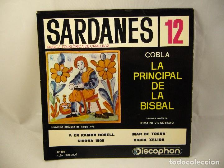 Discos de vinilo: SARDANES 12 COBLA LA PRINCIPAL DE LA BISBAL - Foto 1