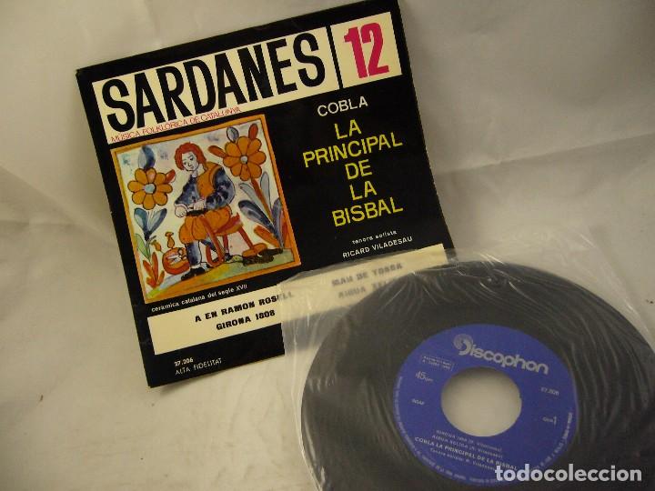 Discos de vinilo: SARDANES 12 COBLA LA PRINCIPAL DE LA BISBAL - Foto 3