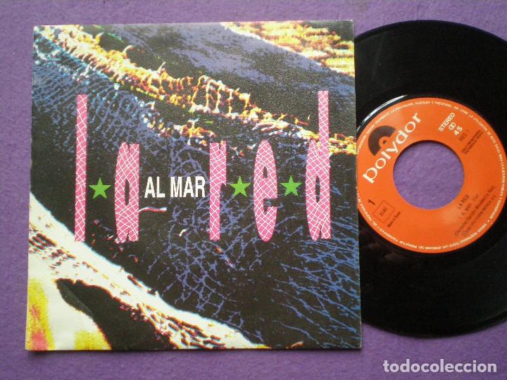 Discos de vinilo: LA RED - Al Mar - SINGLE PROMO POLYDOR 1991 - Foto 1