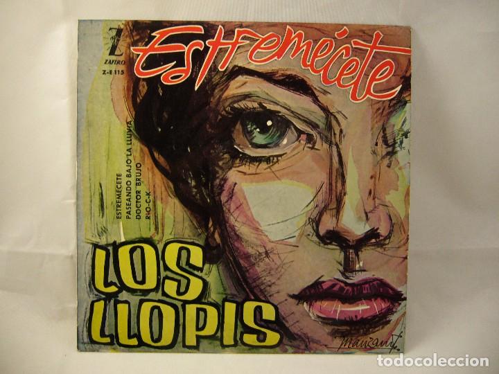 Discos de vinilo: LOS LLOPIS *ESTREMECETE +3 EP DE 4 CANCIONES - Foto 1