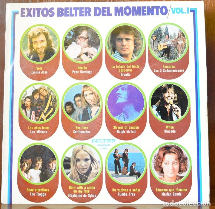 Dischi in vinile: Exitos Belter del momento vol. 1 (Belter,1975)