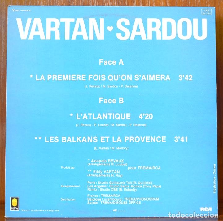 Discos de vinilo: Vartan y Sardou (RCA,1983) - Foto 2