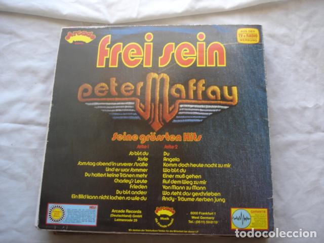 Discos de vinilo: Peter Maffay   Frei Sein - Seine Gr&ouml;ssten Hits - Foto 2