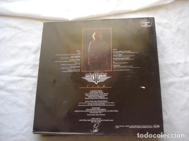 Discos de vinilo: Peter Maffay   Live - Foto 3