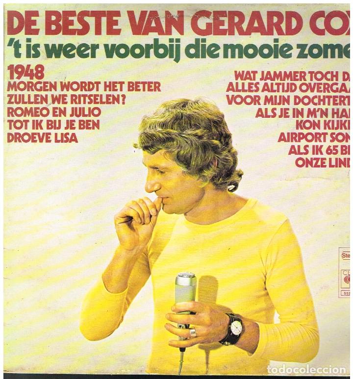 Discos de vinilo: DE BESTE VAN GERARD COX - LP 1973 - ED. HOLANDA - Foto 1