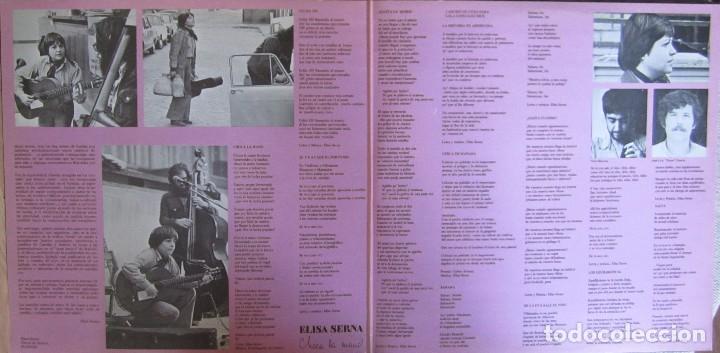 Discos de vinilo: ELISA SERNA: CHOCA LA MANO - Foto 3