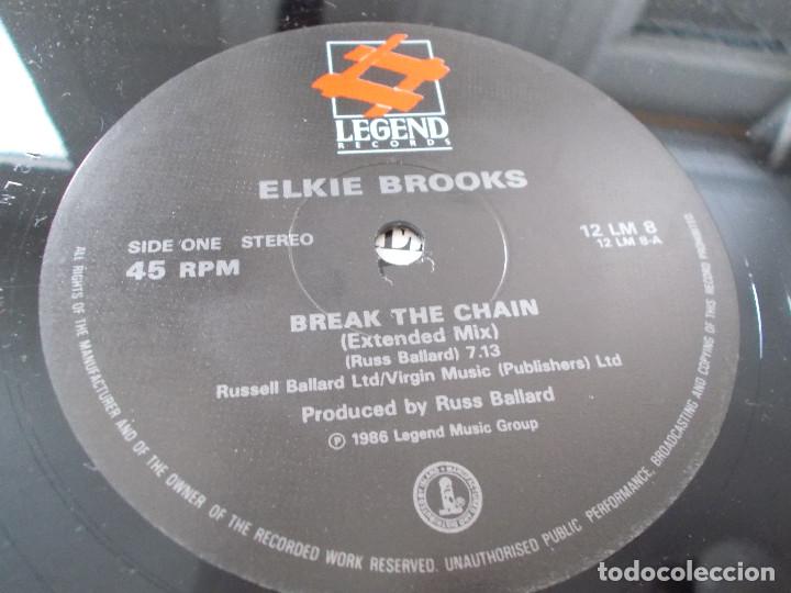 Discos de vinilo: ELKIE BROOKS. BREAK THE CHAIN - Foto 3
