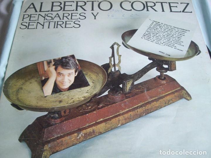 Discos de vinilo: ALBERTO CORTEZ-PENSARES Y SENTIRES - Foto 1