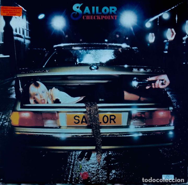 Discos de vinilo: SAILOR. CHECKPOINT. LP HOLANDA CON FUNDA INTERIOR CON LETRAS. - Foto 1