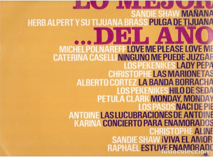 Discos de vinilo: VINILO LP LO MEJOR DEL A&Ntilde;O . 3 HISPAVOX - Foto 1