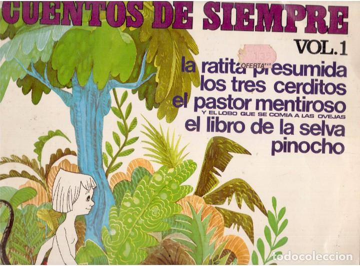 Discos de vinilo: VINILO CUENTOS DE SIEMPRE - Foto 1