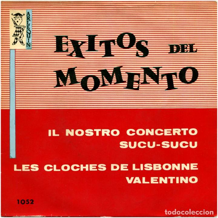 Discos de vinilo: VVAA &ndash; Exitos Del Momento - Ep Spain 1961 - Arlequin 1052 - Foto 1