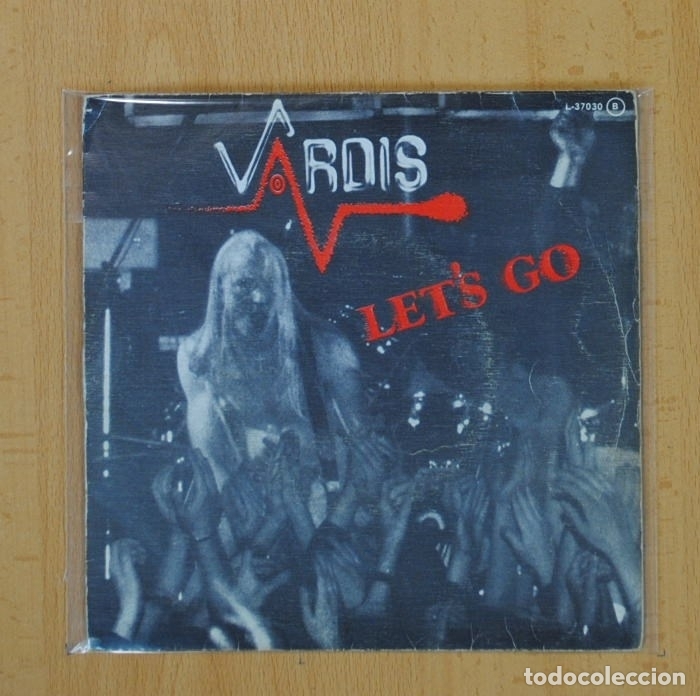 Discos de vinilo: VARDIS - LET&acute;S GO / SITUATION NEGATIVE - SINGLE - Foto 1