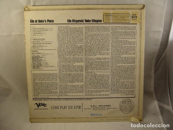 Discos de vinilo: ELLA AT DUKES PLACE - 1966 - Foto 2