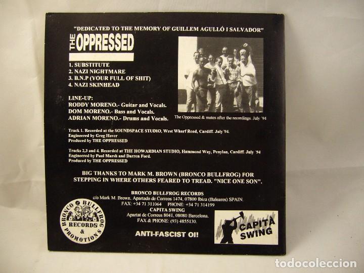Discos de vinilo: THE OPPRESSED - ANTI FASCIST - LP - Foto 2