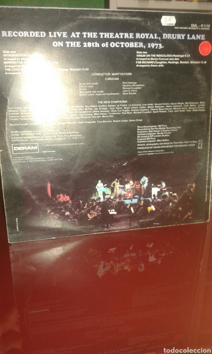 Discos de vinilo: Caravan the new symphonia - Foto 2