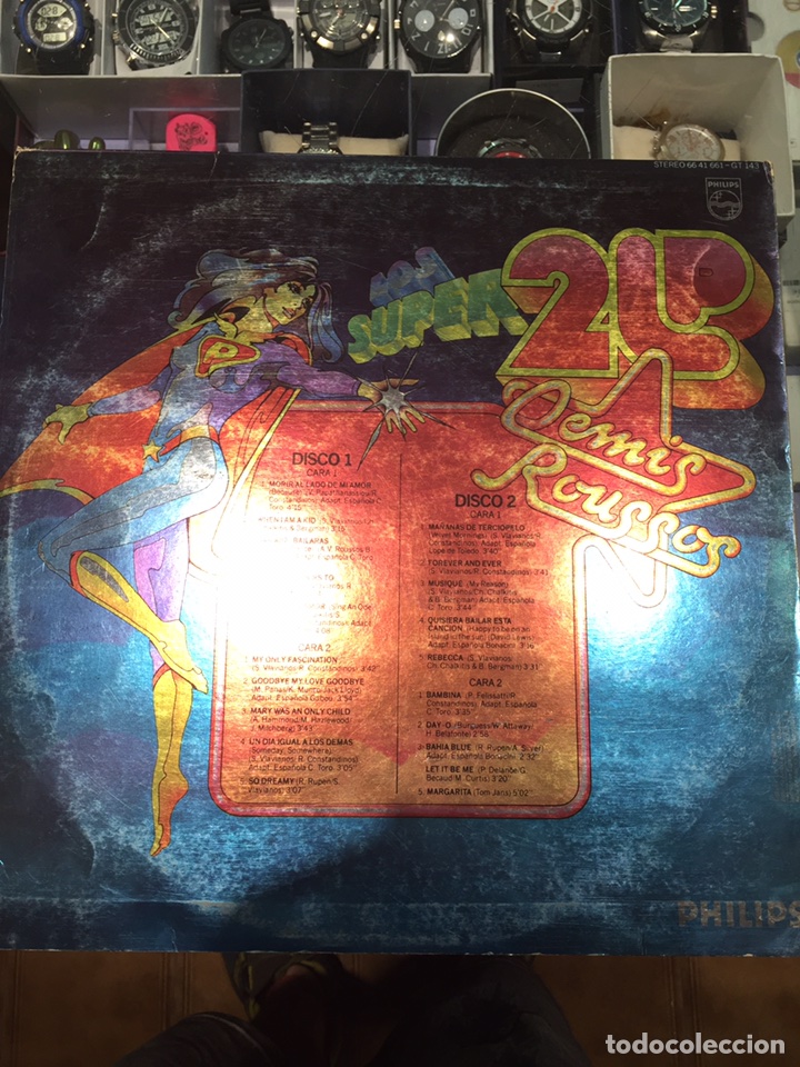 Discos de vinilo: Lp - los super 2 Lp - Demis Roussos - Foto 2