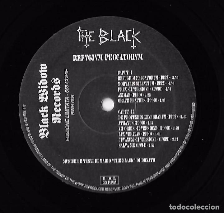 Discos de vinilo: BLACK, THE: REFUGIUM PECATORUM (TREMENDO HARD PROGRESIVO DE CORTE DRAM&Aacute;TICO / ART ROCK) - Foto 5