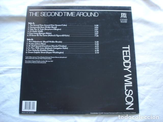 Discos de vinilo: Teddy Wilson   The Second Time Around - Foto 2