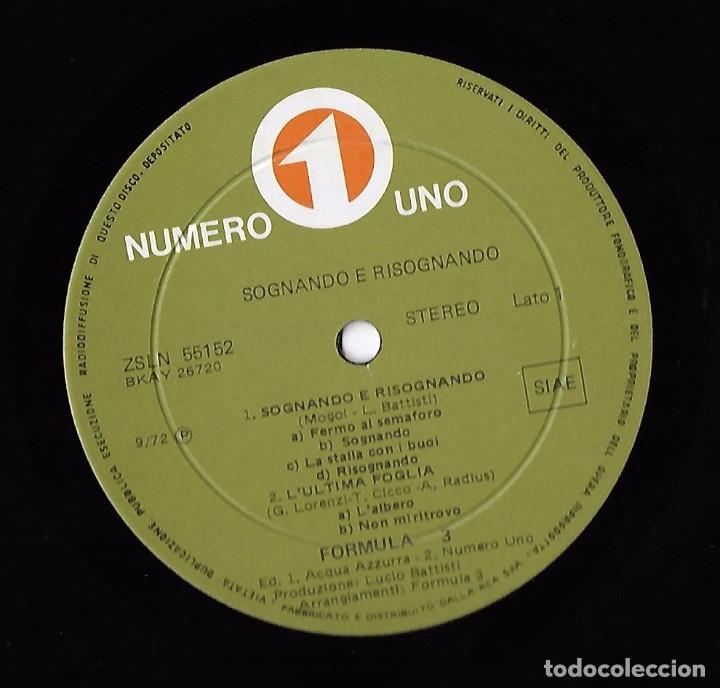 Discos de vinilo: FORMULA 3: SOGNANDO E RISOGNANDO (EXCELENTE PROGRESIVO ITALIANO) - Foto 4