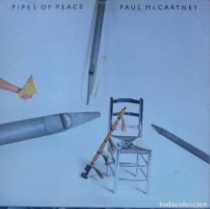 Discos de vinilo: PAUL MCCARTNEY (THE BEATLES), PIPES OF PEACE. LP ORIGINAL ESPAÑA PORTADA DOBLE+FUNDA INTERIOR LETRAS. Lote 92093180