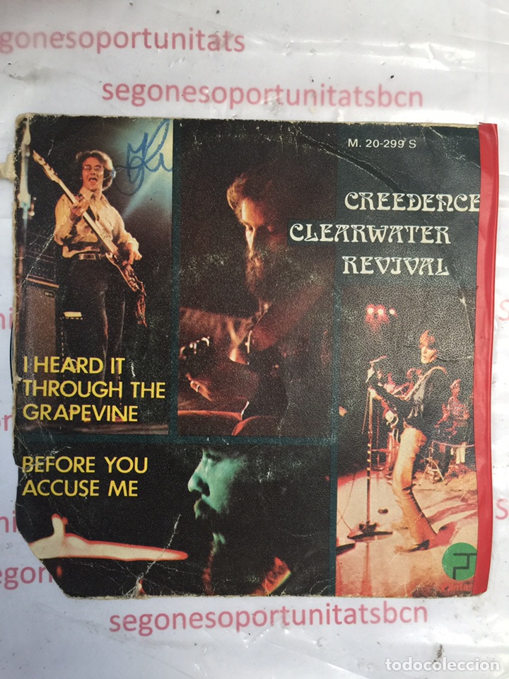 Discos de vinilo: Creedence clearwater revival - Single disco vinilo - Foto 1
