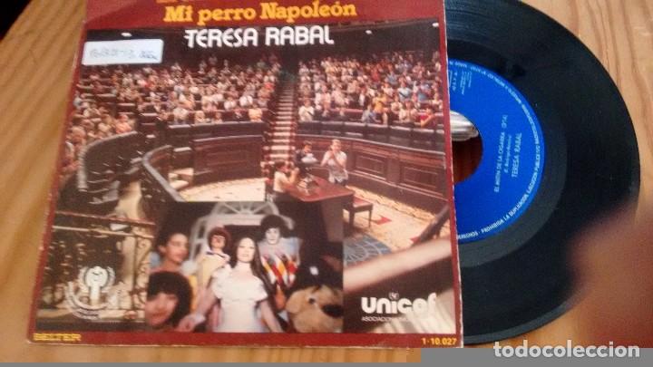 Discos de vinilo: SINGLE(VINILO) DE TERESA RABAL A&Ntilde;OS 70 - Foto 1