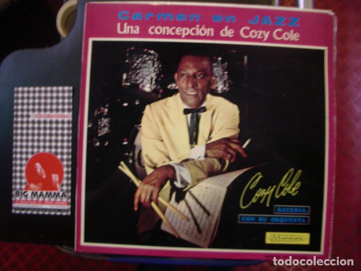 Discos de vinilo: COZY COLE- CARMEN EN JAZZ - Foto 1