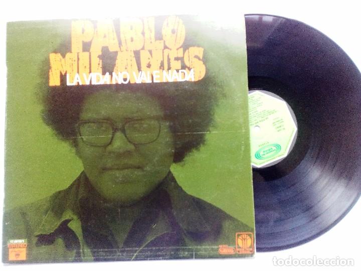 Discos de vinilo: PABLO MILANES LA VIDA NO VALE NADA - Foto 1